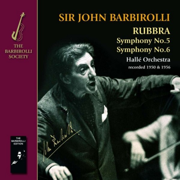 Rubbra - Symphonies Nos 5 & 6 | Barbirolli Society SJB1081