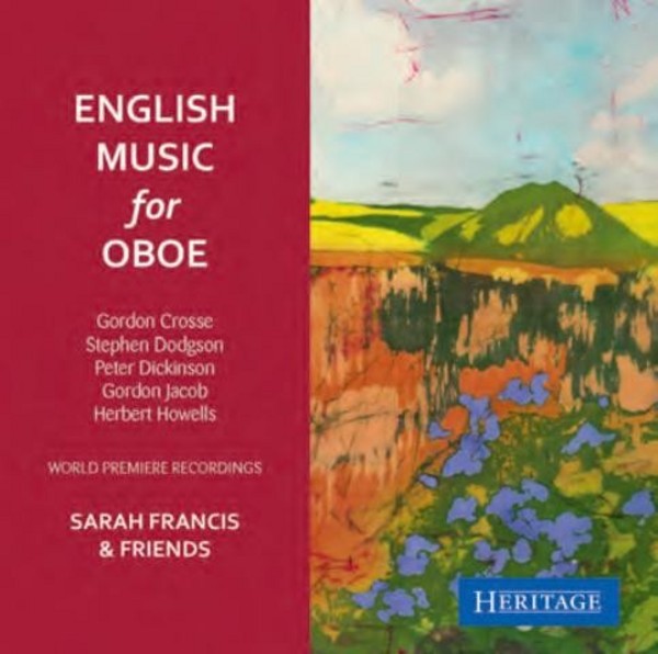 English Music for Oboe | Heritage HTGCD275