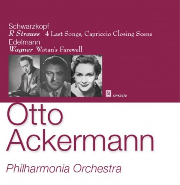 Otto Ackermann conducts the Philharmonia Orchestra | Opus Kura OPK7072
