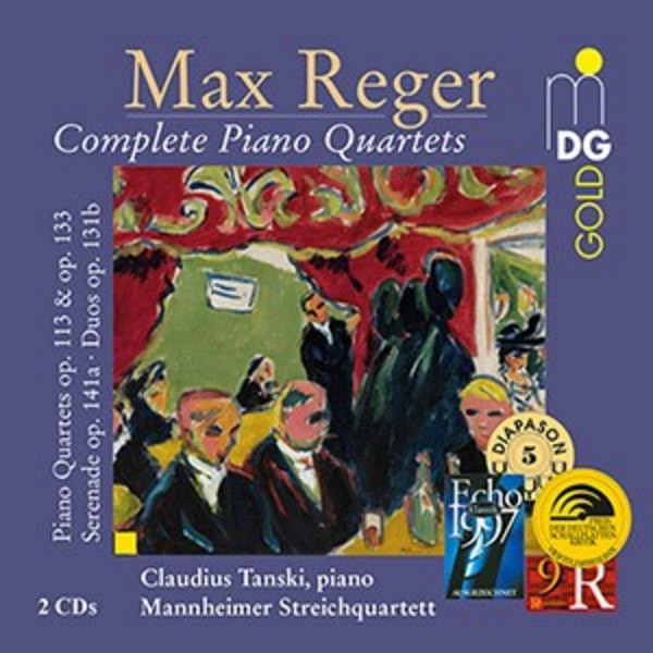 Reger - Complete Piano Quartets | MDG (Dabringhaus und Grimm) MDG3361869