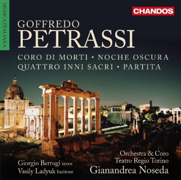 Goffredo Petrassi - Coro di morti, Quattro inni sacri, Partita, Noche oscura