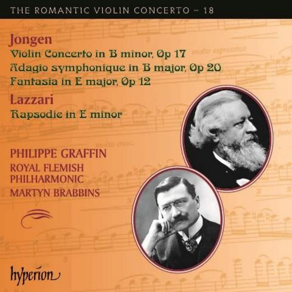 Jongen - Violin Concerto etc | Hyperion - Romantic Violin Concertos CDA68005