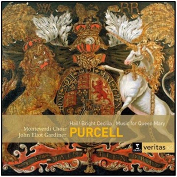 Purcell - Hail! Bright Cecilia, Music for Queen Mary | Erato - Veritas x2 2564619524