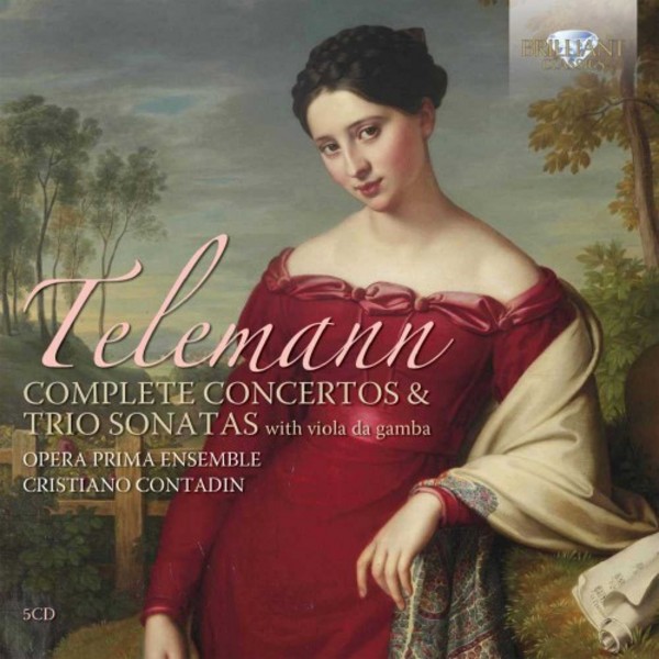 Telemann - Complete Concertos and Trio Sonatas with Viola da Gamba | Brilliant Classics 94831