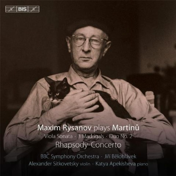 Maxim Rysanov plays Martinu | BIS BIS2030