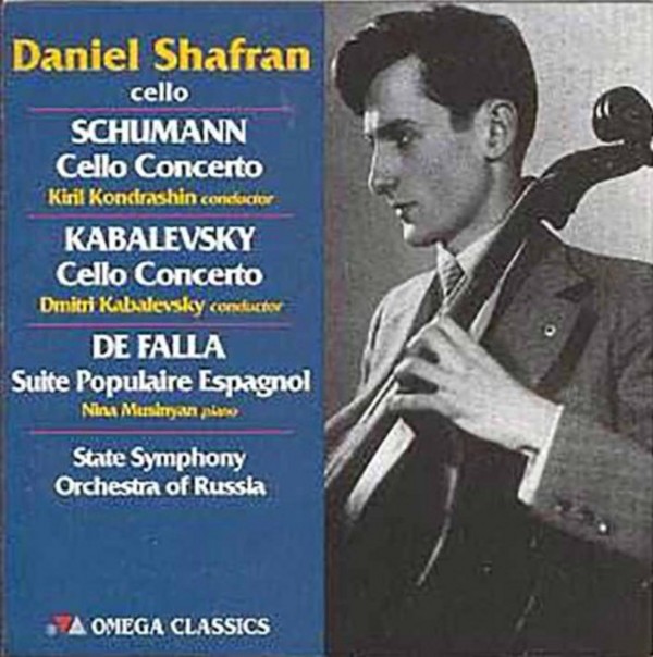 Daniel Shafran plays Schumann, Kabalevsky and de Falla | Vanguard OCD1026