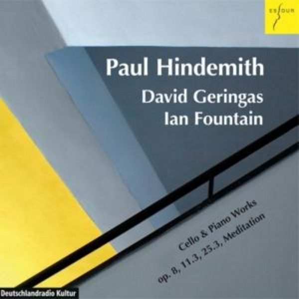 Hindemith - Works for Cello & Piano | Es-Dur ES2054
