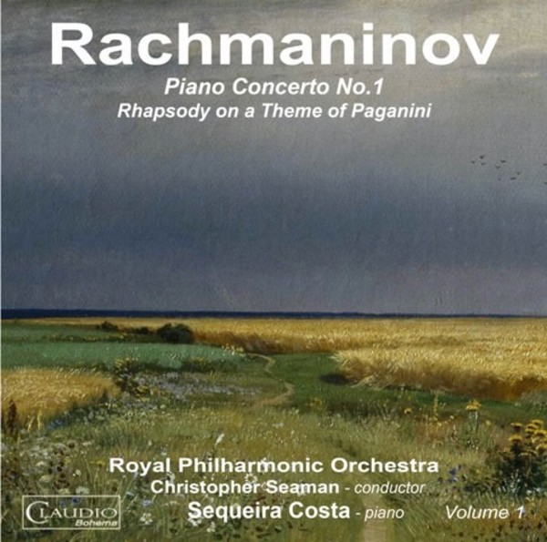Rachmaninov - Piano Concerto No.1, Rhapsody on a Theme of Paganini | Claudio Records CB60262