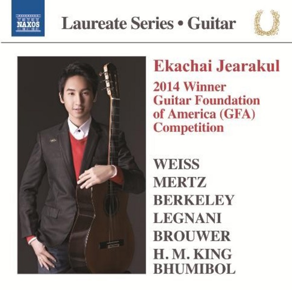 Ekachai Jearakul: Guitar Recital | Naxos 8573481