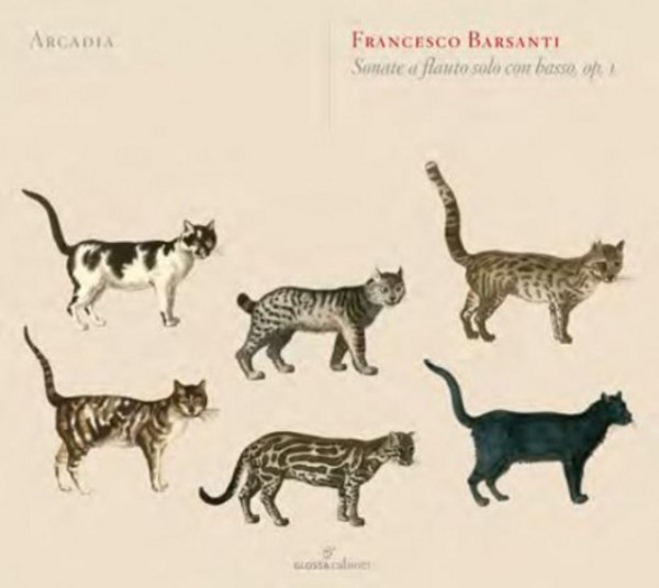 Francesco Barsanti - Sonate a flauto solo con basso, op.1