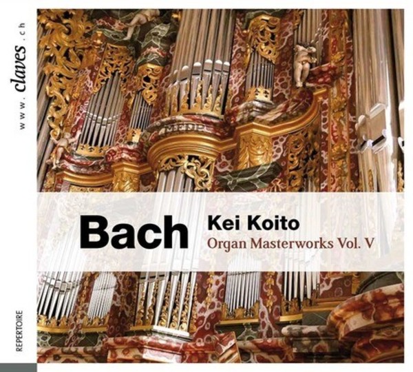 J S Bach - Organ Masterworks Vol.5 | Claves 501503