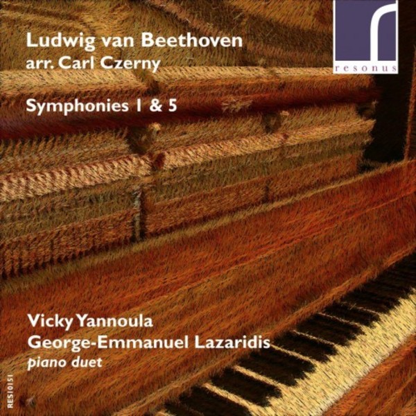 Beethoven - Symphonies Nos 1 & 5 (arr. Carl Czerny) | Resonus Classics RES10151