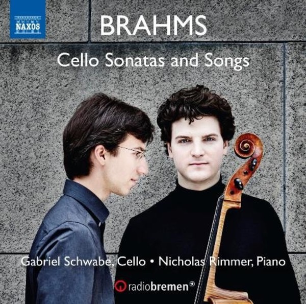 Brahms - Cello Sonatas and Songs | Naxos 8573489