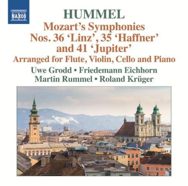 Hummel - Mozart�s Symphonies (arr. for flute, violin, cello & piano) | Naxos 8572842