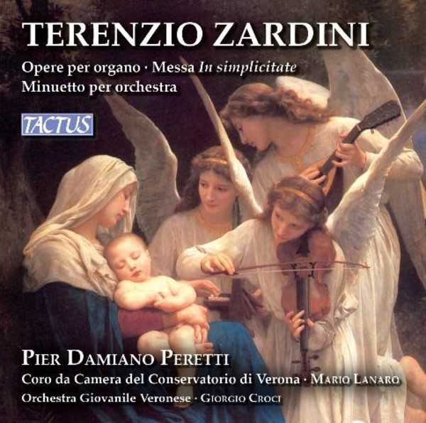 Terenzio Zardini - Opere per Organo, Messa In Simplicitate, Minuetto | Tactus TC922301