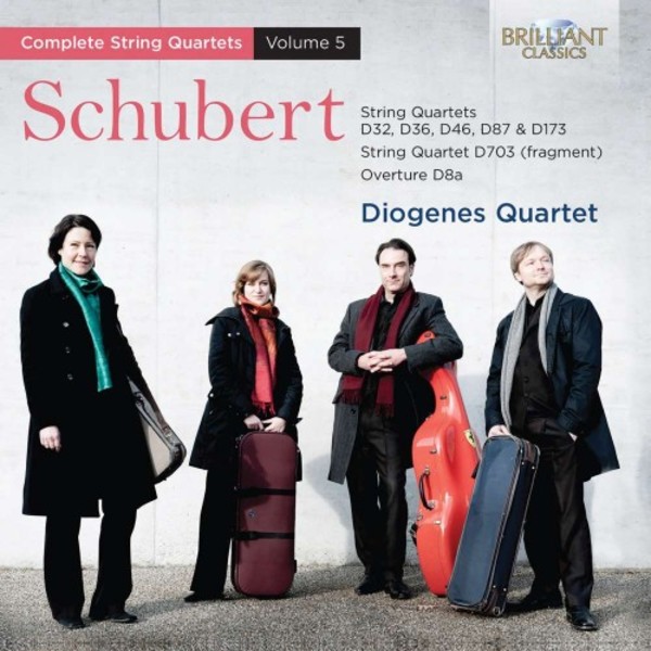 Schubert - String Quartets Vol.5 | Brilliant Classics 94466