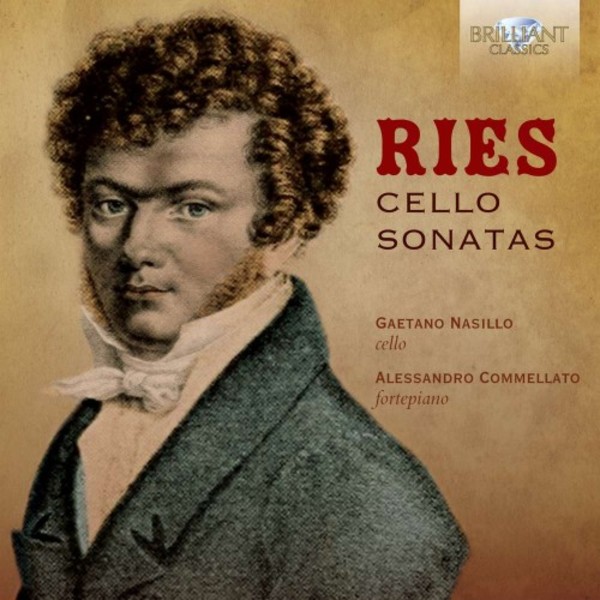 Ries - Cello Sonatas | Brilliant Classics 95206