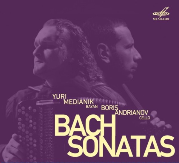 Bach - Sonatas arranged for cello & bayan | Melodiya MELCD1002411
