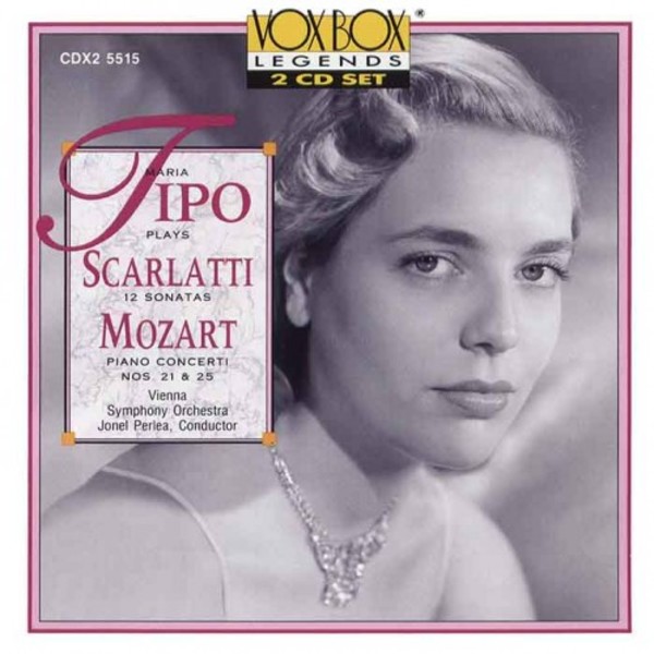 Maria Tipo plays Scarlatti & Mozart | Vox Classics CDX25515