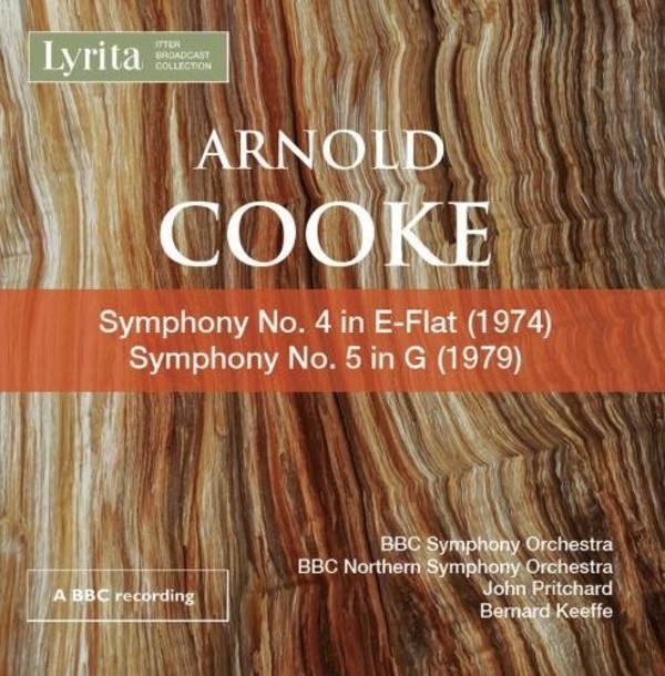 Arnold Cooke - Symphonies 4 & 5