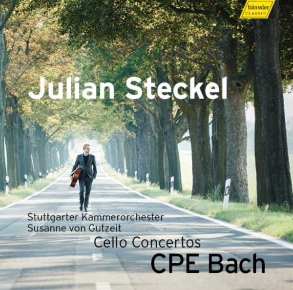 CPE Bach - Cello Concertos | Haenssler Classic HC15045