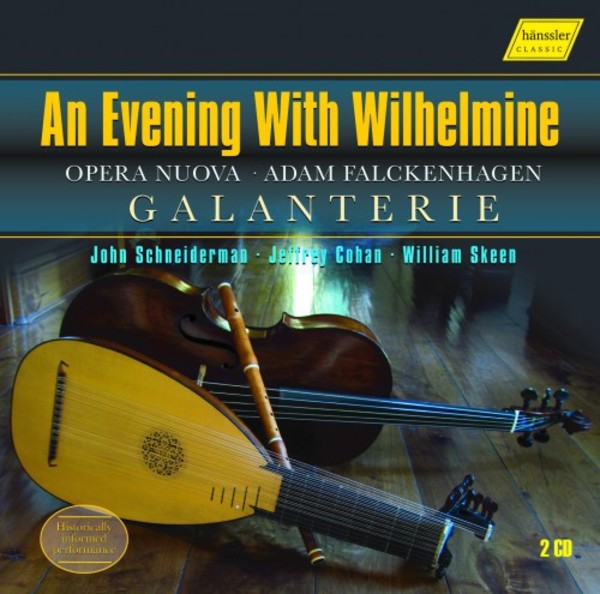 An Evening with Wilhelmine: Sonatas for lute & flute by Falckenhagen | Haenssler Classic HC15048