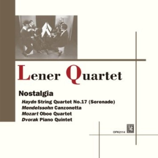Lener Quartet: Nostalgia | Opus Kura OPK2114