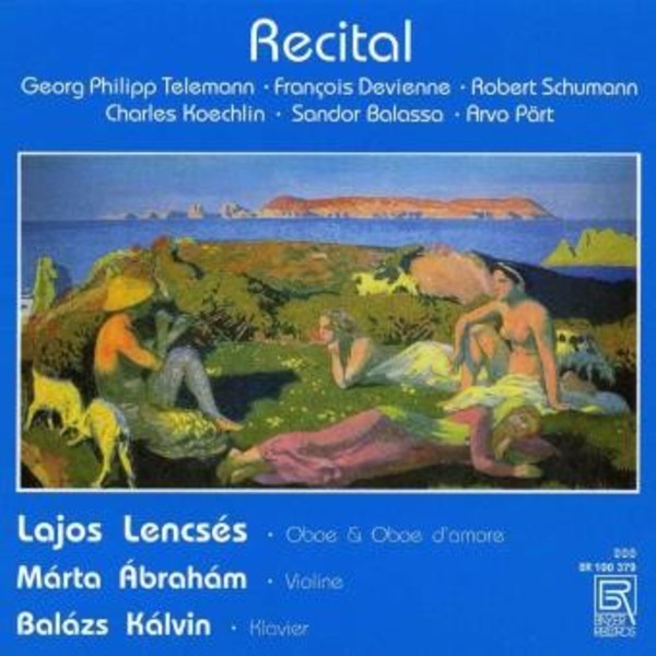 Recital: Music for Oboe, Violin & Piano | Bayer Records BR100379