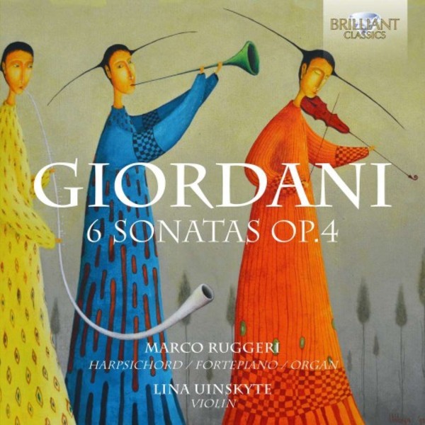 Giordani - 6 Sonatas, op.4 | Brilliant Classics 95149