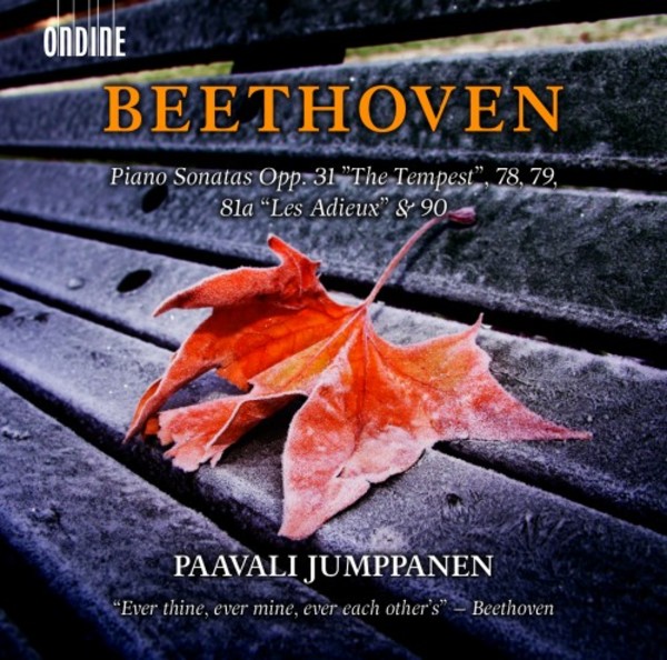 Beethoven - Piano Sonatas 16-18 & 24-27 | Ondine ODE12902D