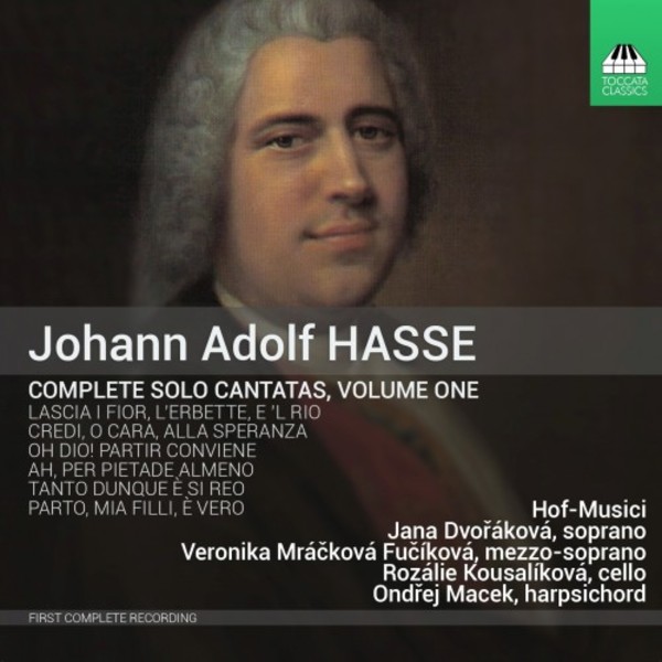 Hasse - Complete Solo Cantatas Vol.1 | Toccata Classics TOCC0228
