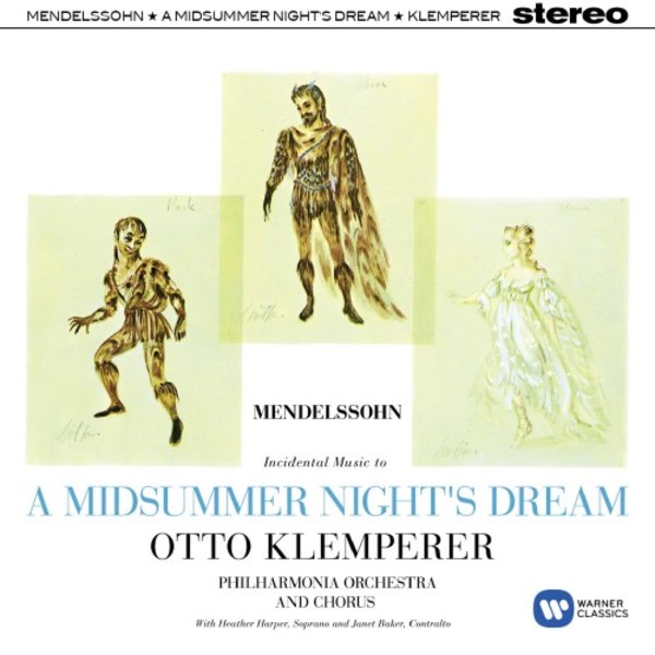 Mendelssohn - A Midsummer Nights Dream | Warner - Original Jackets 2564640326