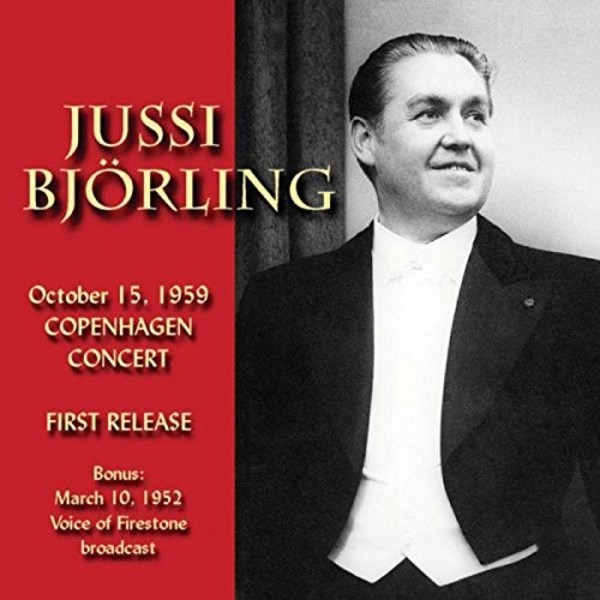 Jussi Bjorling in Copenhagen (1959)