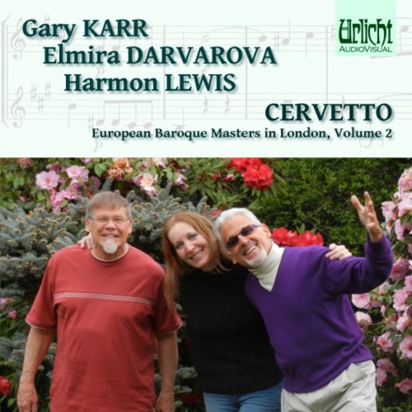 Cervetto - European Baroque Masters in London Vol.2 | Urlicht UAV5995