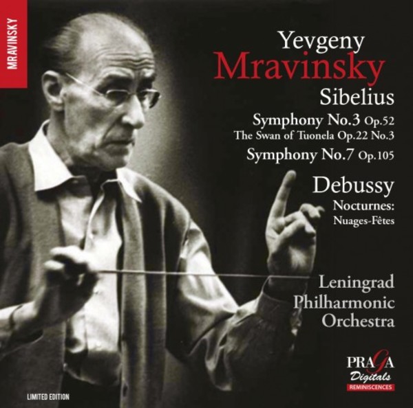Sibelius - Symphonies 3 & 7, Swan of Tuonela; Debussy - 2 Nocturnes | Praga Digitals PRD350106