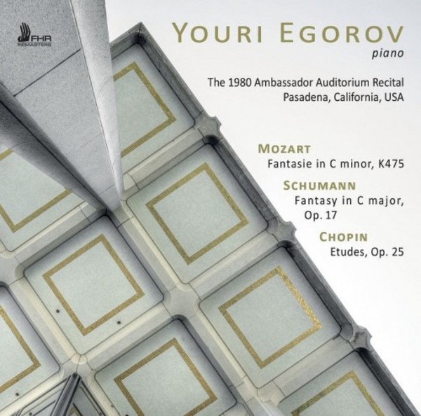 Youri Egorov: The 1980 Ambassador Auditorium Recital | First Hand Records FHR044
