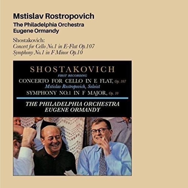 Shostakovich - Cello Concerto no.1, Symphony no.1 | Minuet 428414