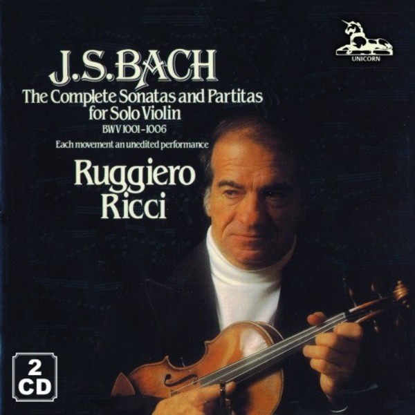 JS Bach - Sonatas & Partitas BWV1001-1006