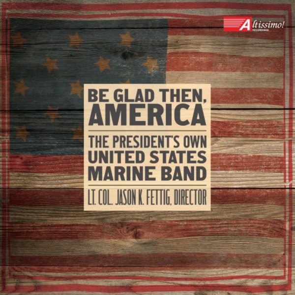 Be Glad Then, America | Altissimo ALT04032
