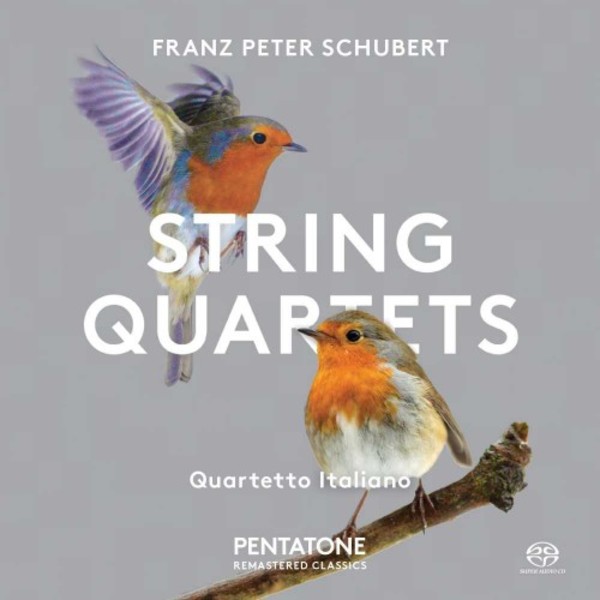 Schubert - String Quartets 10 & 13 Rosamunde’ | Pentatone PTC5186232