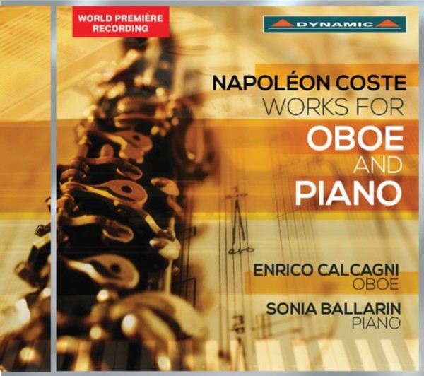 Napoleon Coste - Works for Oboe and Piano | Dynamic CDS7759