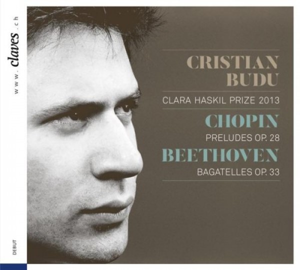 Cristian Budu plays Chopin and Beethoven | Claves CD1602