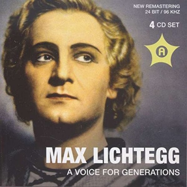 Max Lichtegg: A Voice for Generations | Andromeda ANDRCD9127