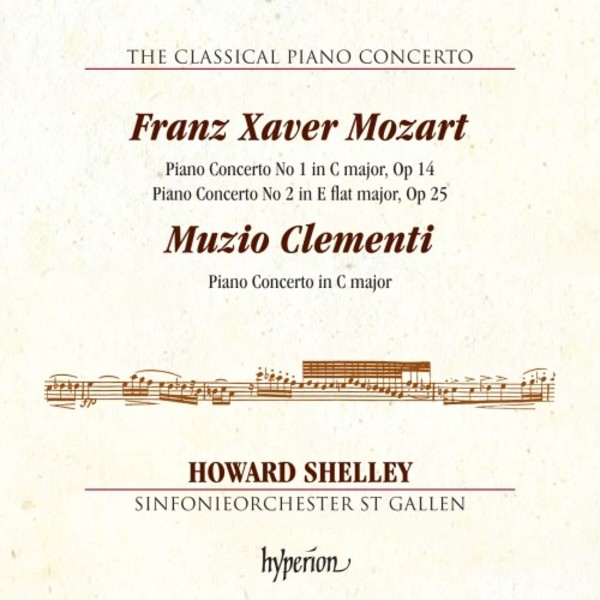 FX Mozart & Clementi - Piano Concertos | Hyperion - Classical Piano Concertos CDA68126