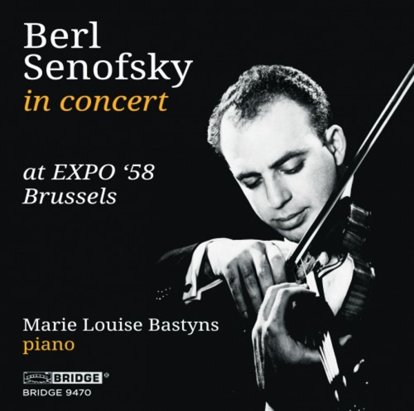 Berl Senofsky in Concert at EXPO 58 Brussels