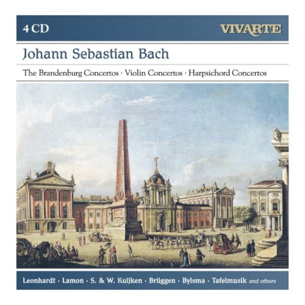 JS Bach - Brandenburg Concertos, Violin Concertos, Harpsichord Concerto in D minor | Sony 88725463862