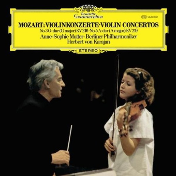 Mozart - Violin Concertos 3 & 5 (LP) | Deutsche Grammophon 4796333