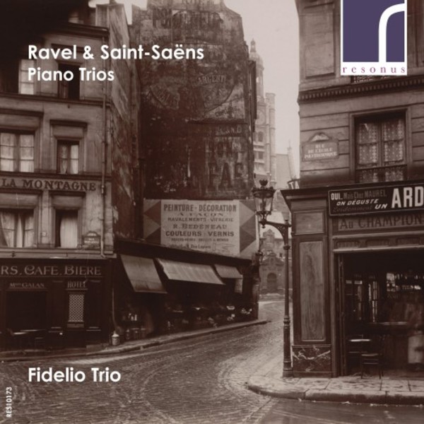 Ravel & Saint-Sa�ns - Piano Trios | Resonus Classics RES10173