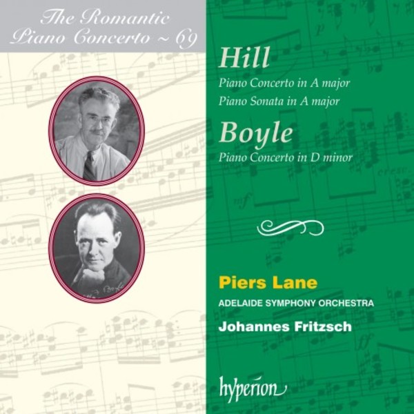 Alfred Hill & George Frederick Boyle - Piano Concertos | Hyperion - Romantic Piano Concertos CDA68135