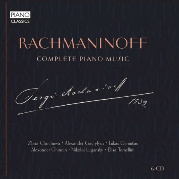Rachmaninov - Complete Piano Music | Piano Classics PCLM0111